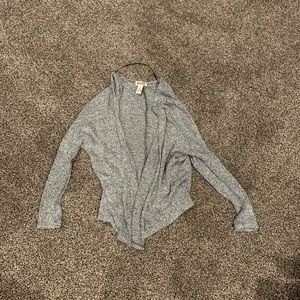 XS gray cardigan - very soft